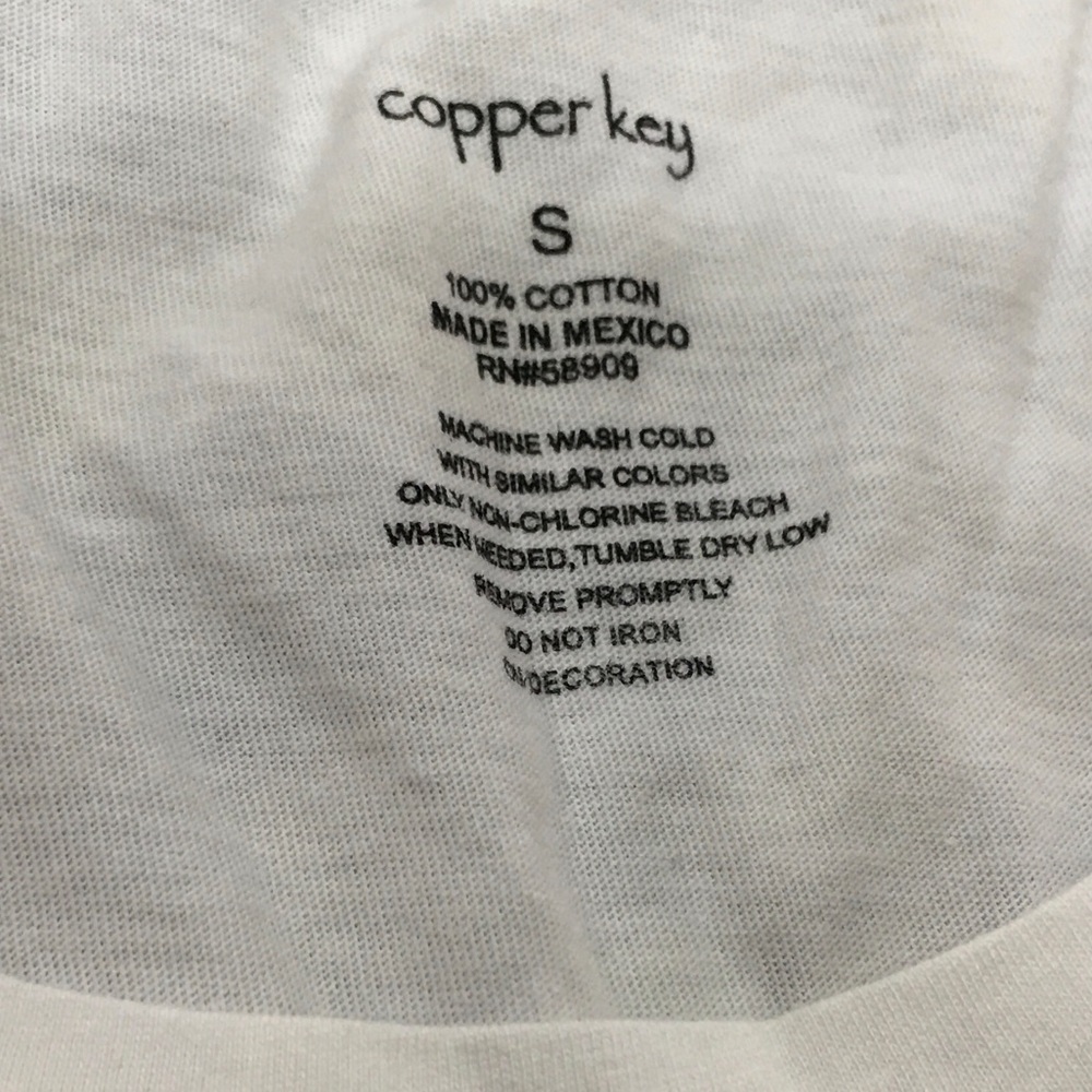 T-SHIRT 🔹 COPPER KEY - Picture 2 of 3